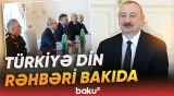 Türkiyənin daxili işlər naziri Prezident İlham Əliyevin qəbulunda - Baku TV