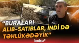 Xətaidə torpaq sürüşdü | Avtomobillərə ziyan dəydi - Baku TV