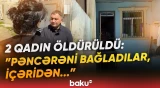 Masazırda qandonduran qətl | Hadisə şahidi də amansızlıqla öldürüldü? - Baku TV