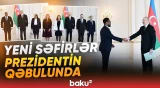 Prezident Somali, Esvatini və Kolumbiyanın ölkəmizdəki yeni səfirlərini qəbul etdi - Baku TV