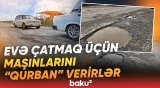 Sakinlər bu problemdən cana doyub | "Maşın buna görə düşüb qırıldı..." - Baku TV
