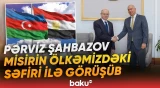SOCAR və EGPC arasındakı əməkdaşlıq müzakirə olunub - Baku TV