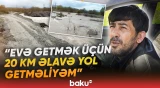 Aramsız yağan yağış Ağstafada fəsadlara səbəb oldu - Baku TV