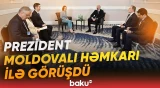 İlham Əliyev Antalyada Moldova Prezidenti Maya Sandu ilə bir araya gəldi - Baku TV