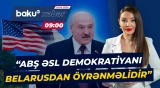 Lukaşenkodan ABŞ-yə sərt sözlər | "Hansı insan hüquqlarından danışırsınız?" - Baku TV CANLI