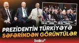 Prezident İlham Əliyevin Türkiyəyə işgüzar səfəri ilə bağlı paylaşım edildi - Baku TV