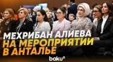 Мехрибан Алиева приняла участие в панельном заседании, посвященном Палестине - Baku TV | RU