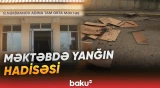Şəmkirdə məktəbdə həyəcan yaşandı - Baku TV