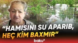 "Hər yer suyun içindədir, artıq batıb" | Sakinlər çətin durumda | Kürün səviyyəsi qalxdı - Baku TV