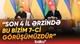 "Şəxsi münasibətlərimiz uğurla davam edir" | İlham Əliyev - Baku TV