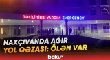 Naxçıvan-Şahbuz magistralında avtomobil aşıb | 1 nəfər dünyasını dəyişib - Baku TV