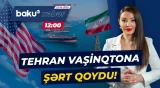 Blokada ləğv olunmadan danışıqlar olmayacaq? | İranın mövqeyi sərtləşdi! - Baku TV CANLI