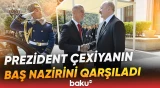 Qəbələdə Çexiyanın Baş naziri Andrey Babişin rəsmi qarşılanma mərasimi olub - Baku TV