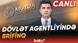 MÜTDA-nın direktoru Eşqi Bağırovun brifinqi - Baku TV CANLI