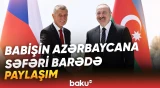 Prezidentin sosial şəbəkə hesablarında Babişin səfəri ilə bağlı videoçarx paylaşılıb - Baku TV