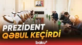 İlham Əliyev Birləşmiş Ərəb Əmirliklərinin nümayəndə heyətini qəbul etdi - Baku TV