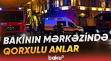 Paytaxtın mərkəzi küçəsində yerləşən binada dəhşətli hadisə baş verdi - Baku TV