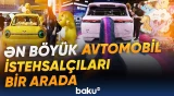 Avtomobil həvəskarlarının gözünü ala bilməyəcəyi beynəlxalq sərgi - Baku TV