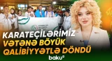 Braziliyada tarixi uğura imza atan boksçularımız Vətənə qayıtdı | Yeni idman xəbərləri - Baku TV