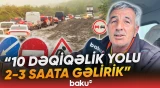 Şamaxı-Ağsu dolayında dumanlı havaya görə sürücülər yollarda qaldı - Baku TV