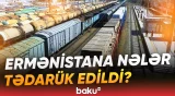 Biləcəridən yola salınan qatarla Ermənistana nələr göndərildi? - Baku TV
