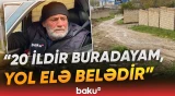 Şamaxıda minə yaxın sakini olan yaşayış massivinin yolları yararsız haldadır - Baku TV