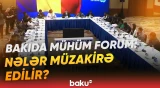 BTQ-nin təşkilatçılığı ilə Bakıda beynəlxalq forum təşkil olundu - Baku TV