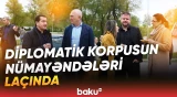 Diplomatik korpusun nümayəndələri Laçına yola düşüblər - Baku TV