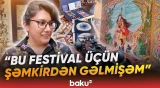 İçərişəhərdə Beynəlxalq Xalça Festivalı davam edir - Baku TV