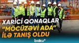 Macarıstan şirkətlərinin və beynəlxalq təşkilat nümayəndələrinin “Neft Daşları”na səfəri - Baku TV