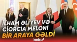 İlham Əliyevin Ciorcia Meloni ilə təkbətək görüşü keçirilib - Baku TV