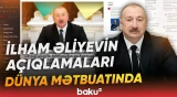 Dünya mətbuatı İlham Əliyevin çıxışından yazır - Baku TV