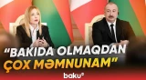 13 ildən sonra tarixi səfər | Azərbaycan və İtaliya daha sıx əməkdaşlığa hazırlaşır - Baku TV