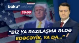 “Onlar nüvə silahı əldə etməməlidir” | Trampdan İrana çağırış - ANA XƏBƏR