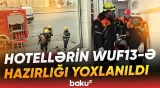 FHN WUF13-ə hazırlıq çərçivəsində Bakıda yanğın təhlükəsizliyi mövzusunda təlimlər keçirdi - Baku TV