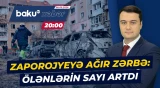 Rusiya ordusu Zaporojyeyə aviasiya bombası və dronlarla hücum etdi - ANA XƏBƏR