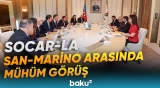 Rövşən Nəcəf San-Marinonun nümayəndə heyəti ilə qaz tədarükünü müzakirə edib - Baku TV