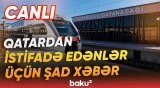 Bakıda yeni stansiya açıldı | ADY-nin istifadəyə verdiyi dayanacaqla bağlı detallar - Baku TV CANLI