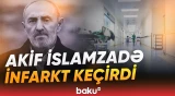 Ürəyindən əməliyyat olunan Akif İslamzadə ilə bağlı son dəqiqə məlumatı - Baku TV