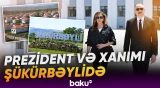Prezident və birinci xanım Şükürbəylidə fərdi evlərdə yaradılmış şəraitlə tanış olublar - Baku TV
