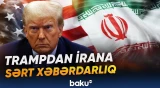 "Onların liderləri ölüb və biz onların zənginləşdirilmiş uranını ələ keçirəcəyik" | Tramp - Baku TV