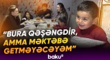 Xocalının balaca sakininin gülümsədən anları | "Ancaq buraya gələn bilər ki..." - Baku TV