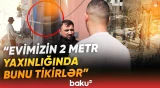 Masazırda təhlükə yaradan bina tikilir? - "Qonşu evini satdı, onda bildik ki..." - Baku TV