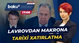 Rusiya XİN başçısı Fransa Prezidentinin cavabını verdi - Baku TV CANLI