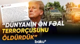 ABŞ-dən sensasiyalı əməliyyat | Tramp öldürülən lider barədə açıqlama verdi - Baku TV