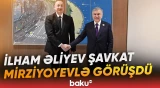 İlham Əliyev WUF13 tədbirinə dəvət olunan Şavkat Mirziyoyevlə nələri müzakirə etdi? - Baku TV