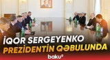 İlham Əliyev Belarus Milli Assambleyası Nümayəndələr Palatasının sədrini qəbul etdi - Baku TV