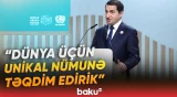 "Dünya şəhərlərinin inkişaf modelləri məhz Azərbaycanda müzakirə olunur" | Hikmət Hacıyev - Baku TV
