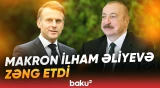 Azərbaycan və Fransa prezidentləri arasında telefon danışığı - Baku TV