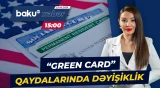 "Green card"a müraciət edənlər üçün vacib xəbər - Baku TV CANLI